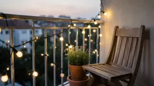 jak oświetlić balkon